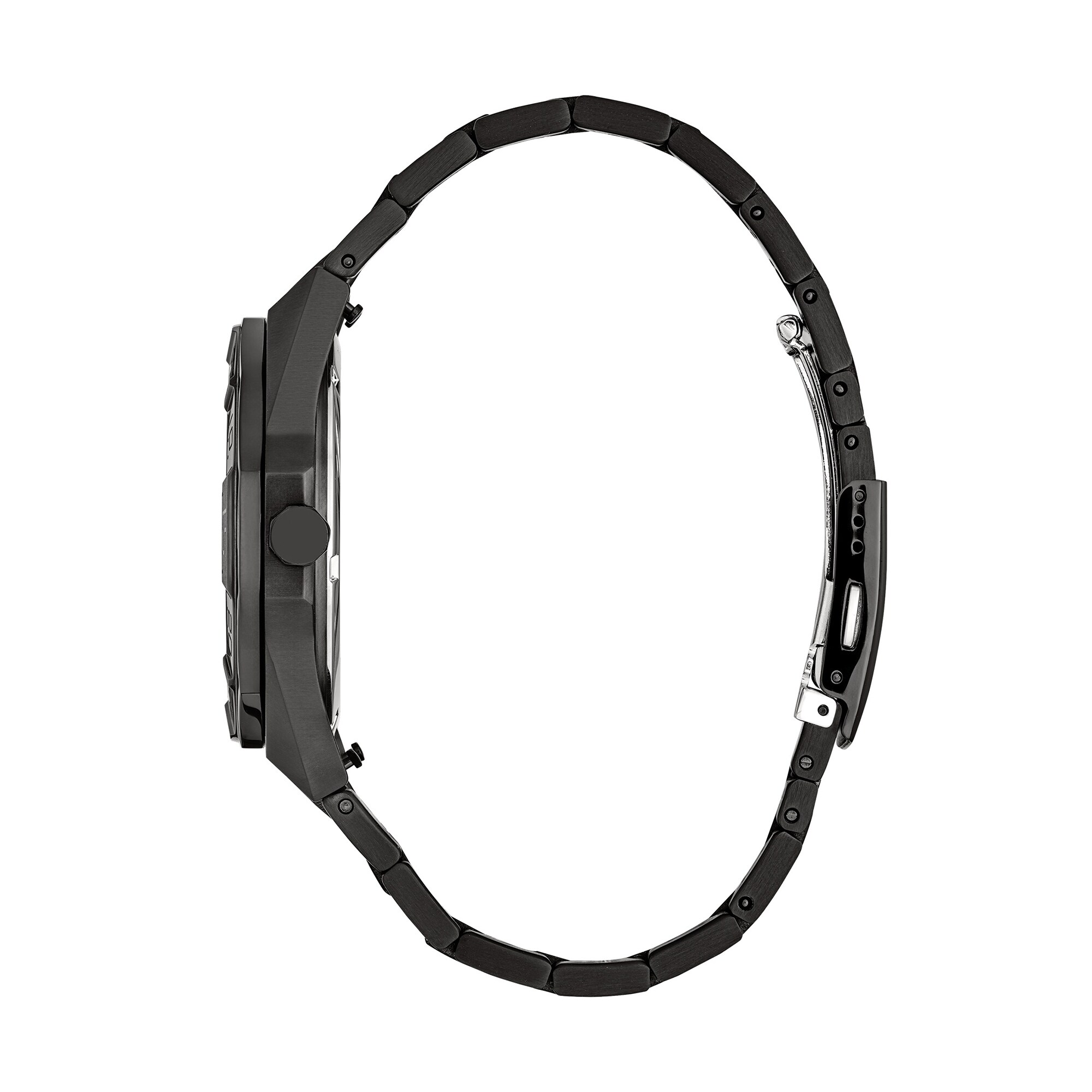 Men's Citizen Eco-Drive® Brycen Black IP Stainless Steel Analog