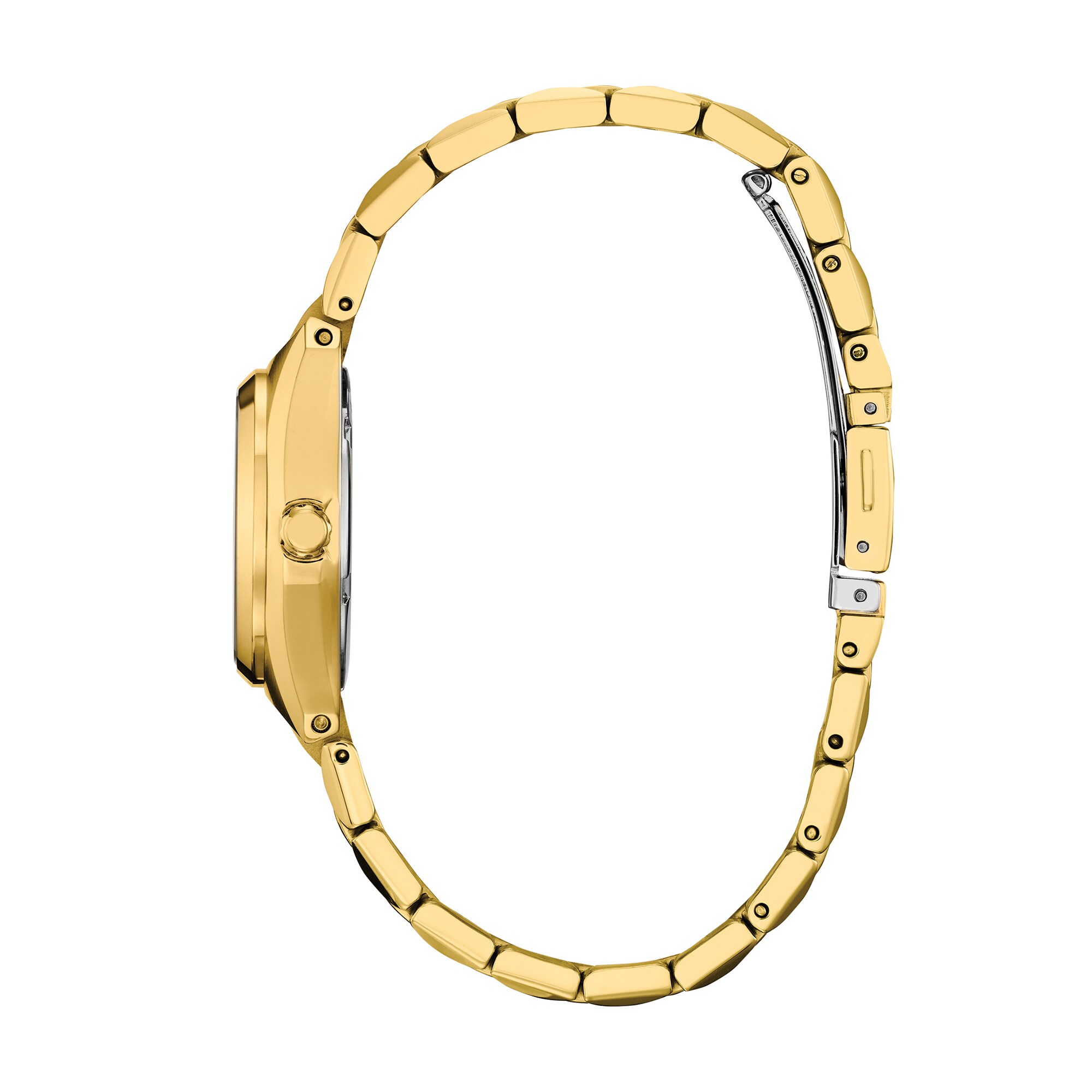Ladies' Citizen Eco-Drive® Corso Gold-Tone IP Analog Watch with