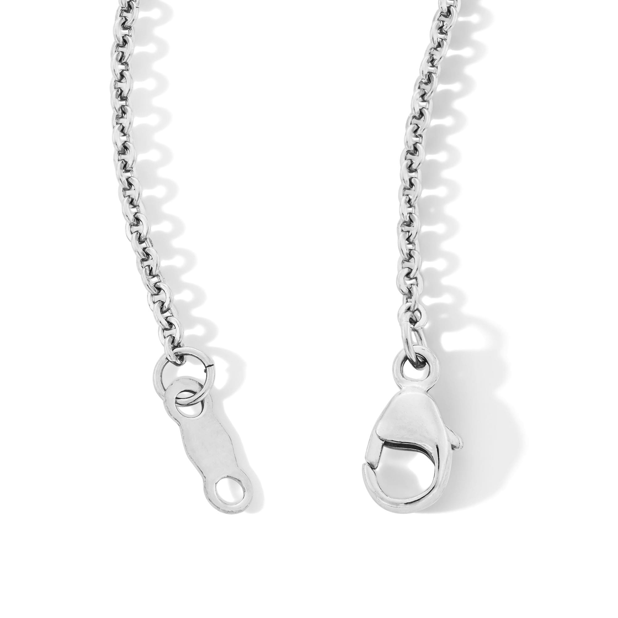 1/4 CT. T.W. Lab-Grown Diamond Open Heart Necklace in 10K White