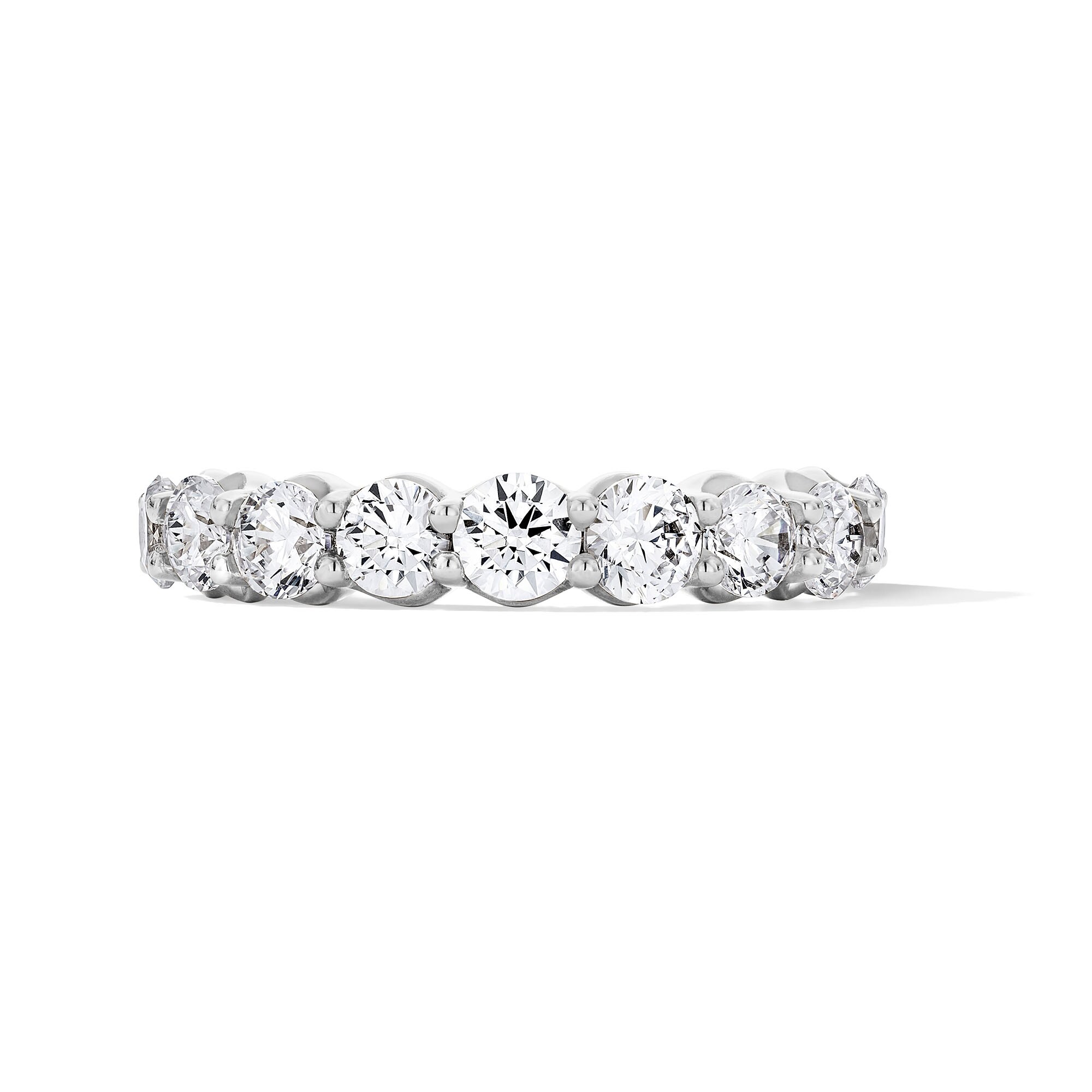 1-1/2 CT. T.W. Lab-Grown Diamond Anniversary Band in 10K White