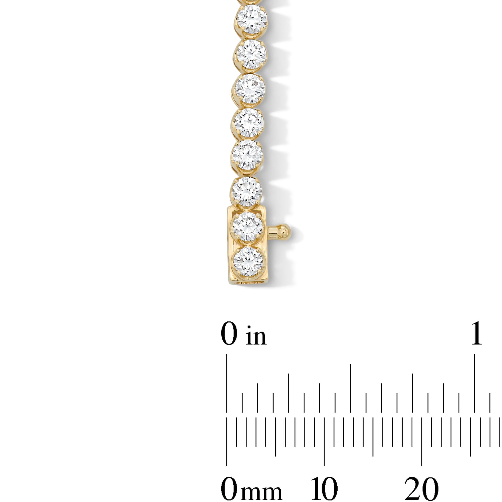 3 CT. T.W. Lab-Grown Diamond Tennis Bracelet in 10K Gold (F/VS2