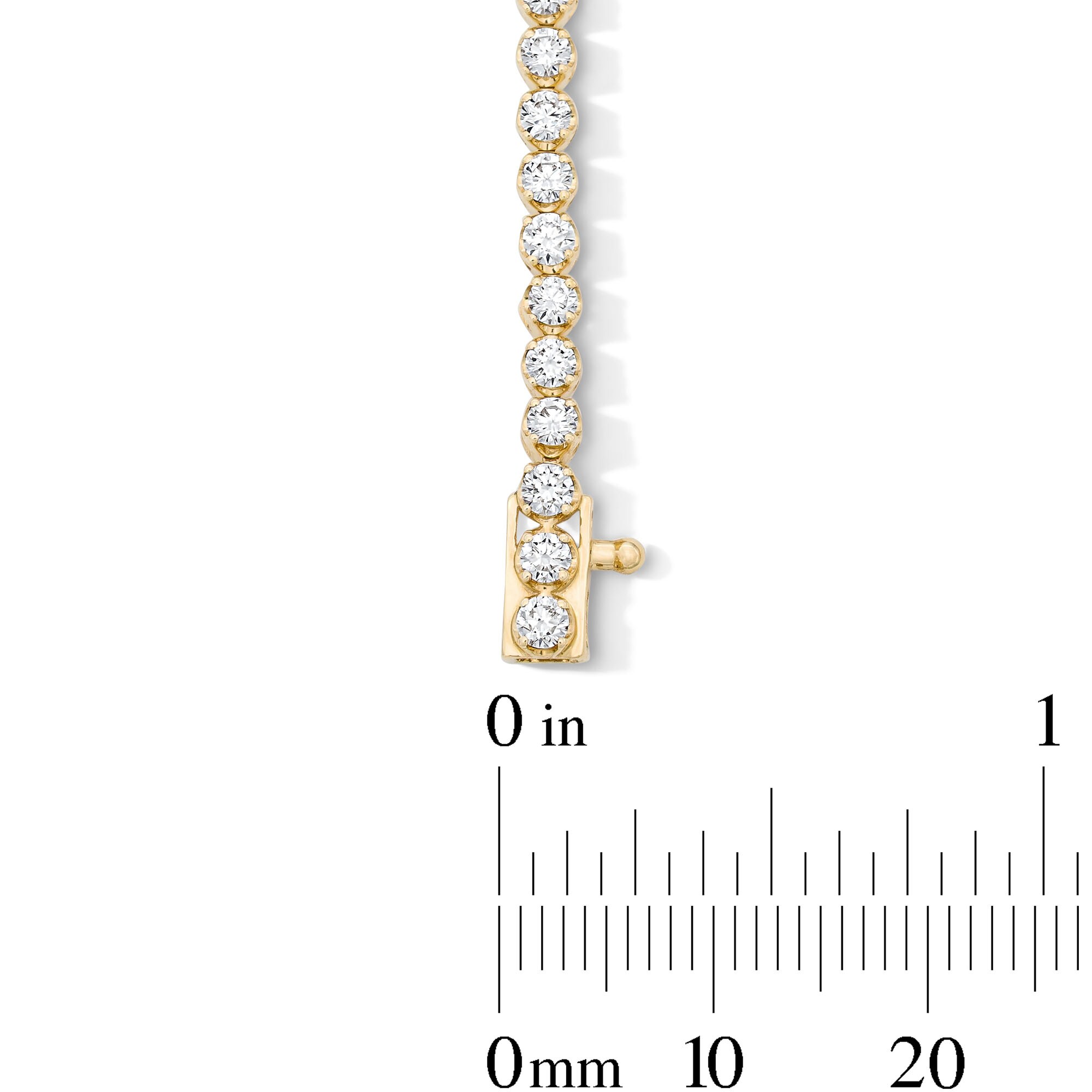5 CT. T.W. Lab-Grown Diamond Tennis Bracelet in 10K Gold (F/VS2