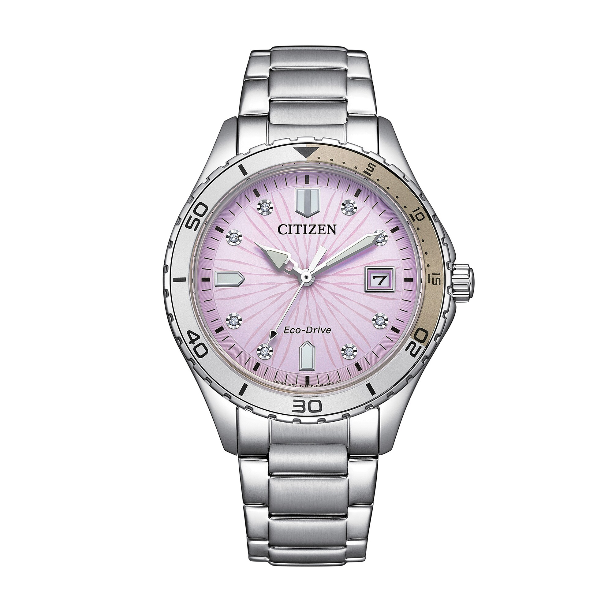 Ladies' Citizen Eco-Drive® Weekender Watch with Pink Dial and