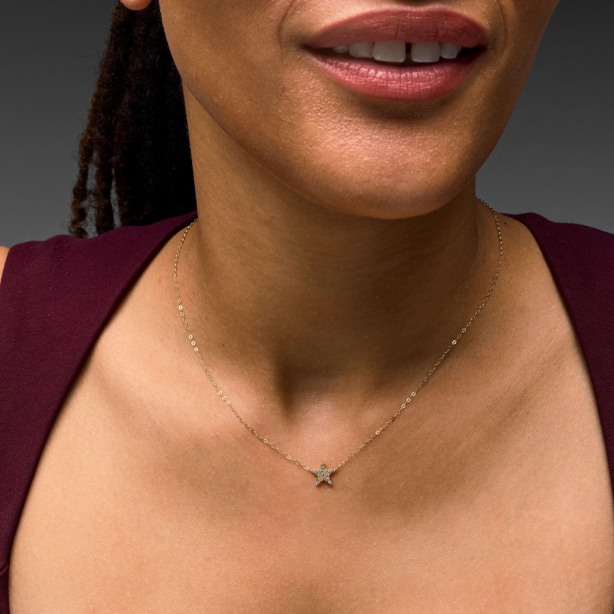 受注限定 千葉雄喜 STAR Necklace with Stones Star Gem Necklace