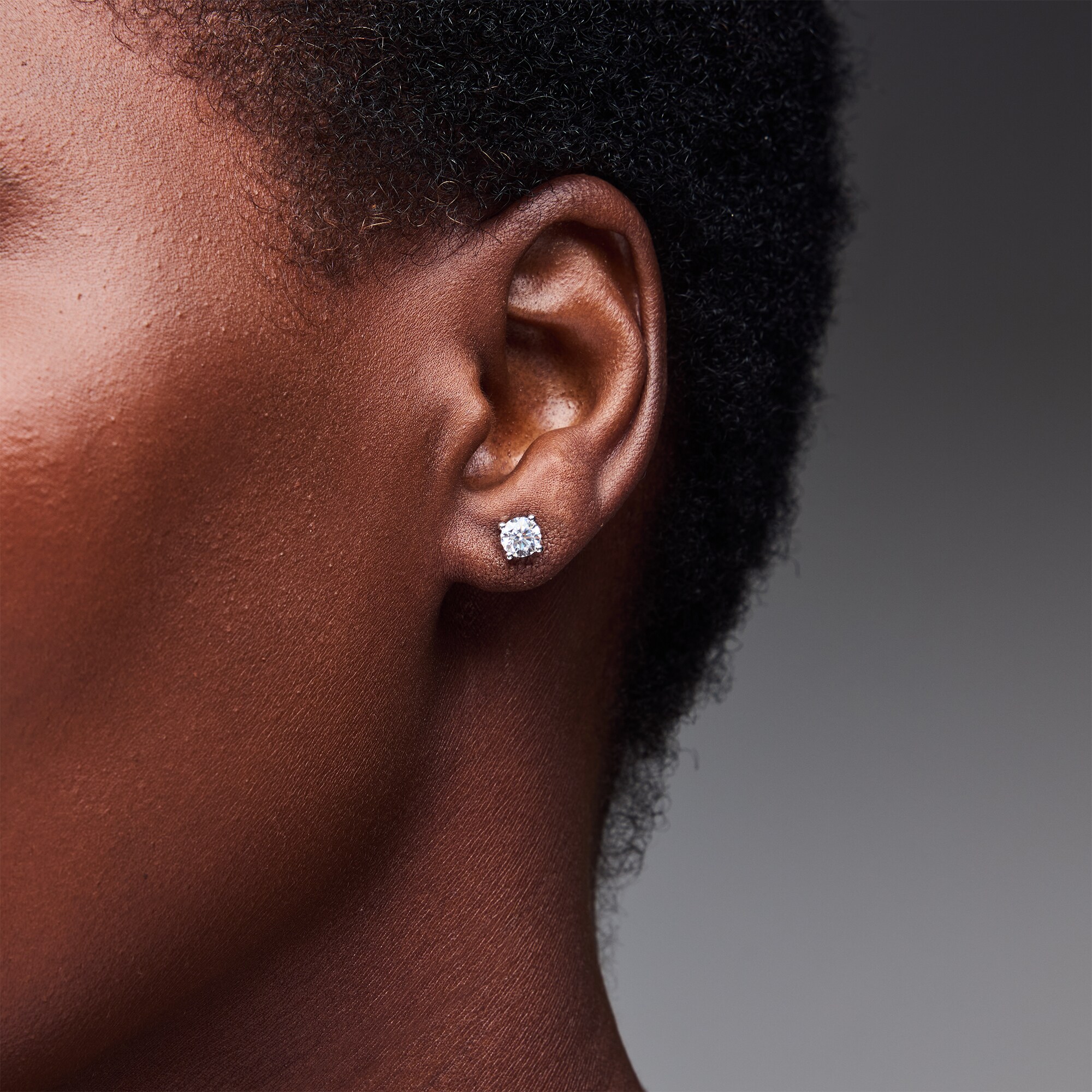 1 CT. T.W. Certified Lab-Grown Diamond Solitaire Stud Earrings in