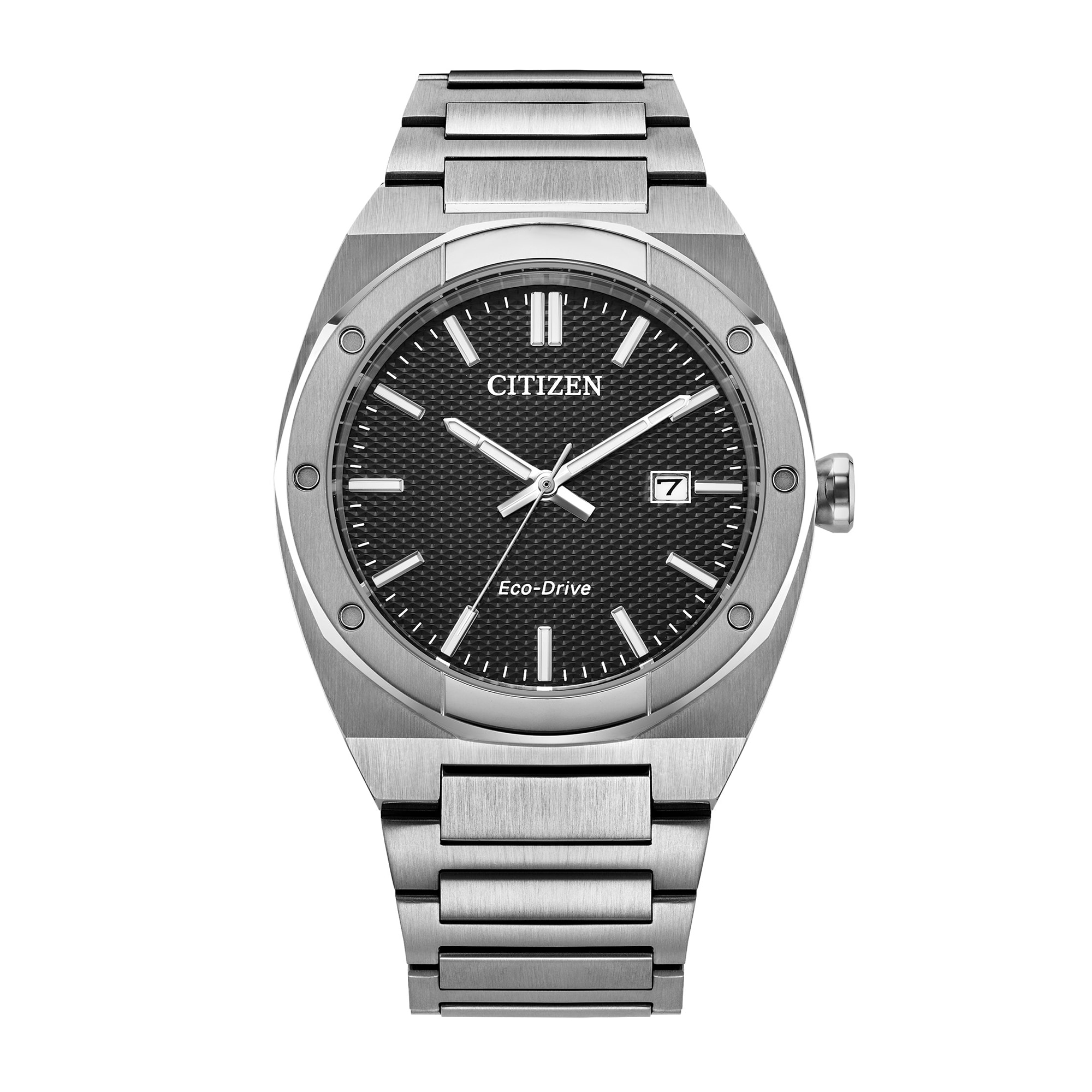 Men's Citizen Sport Luxury Eco-Drive® Stainless Steel Watch with Men's Citizen Sport Luxury Eco-Drive® Stainless Steel Watch with