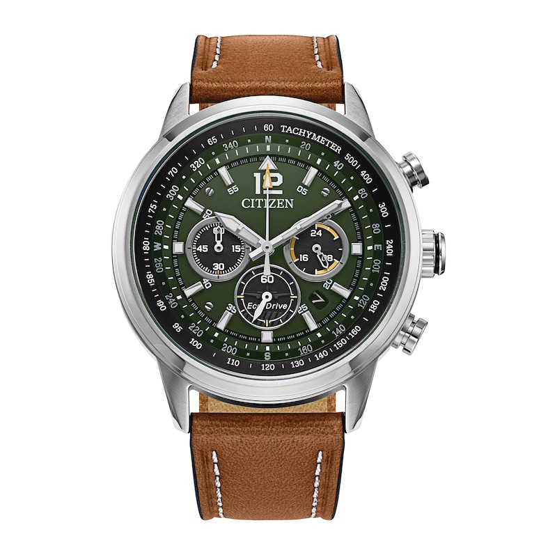 Citizen Eco-Drive CA4471-80L – Orologio Uomo Analogico Al Quarzo, Quadrante Blu, Cinturino Acciaio - 2