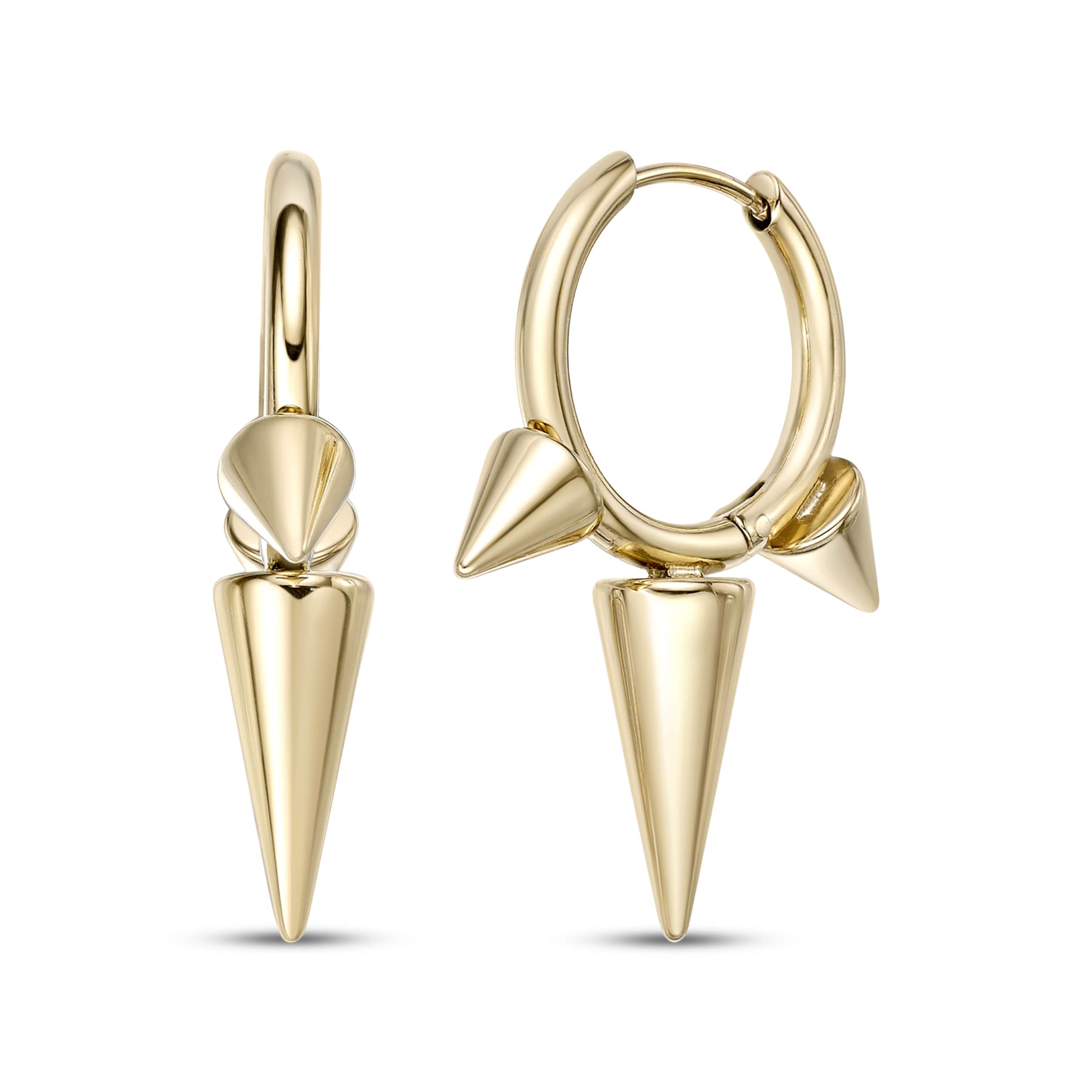 1117 18kゴールド hoop pierce s loro 1117 18kゴールド hoop pierce s loro loro 1117 18k hoop Pearce S