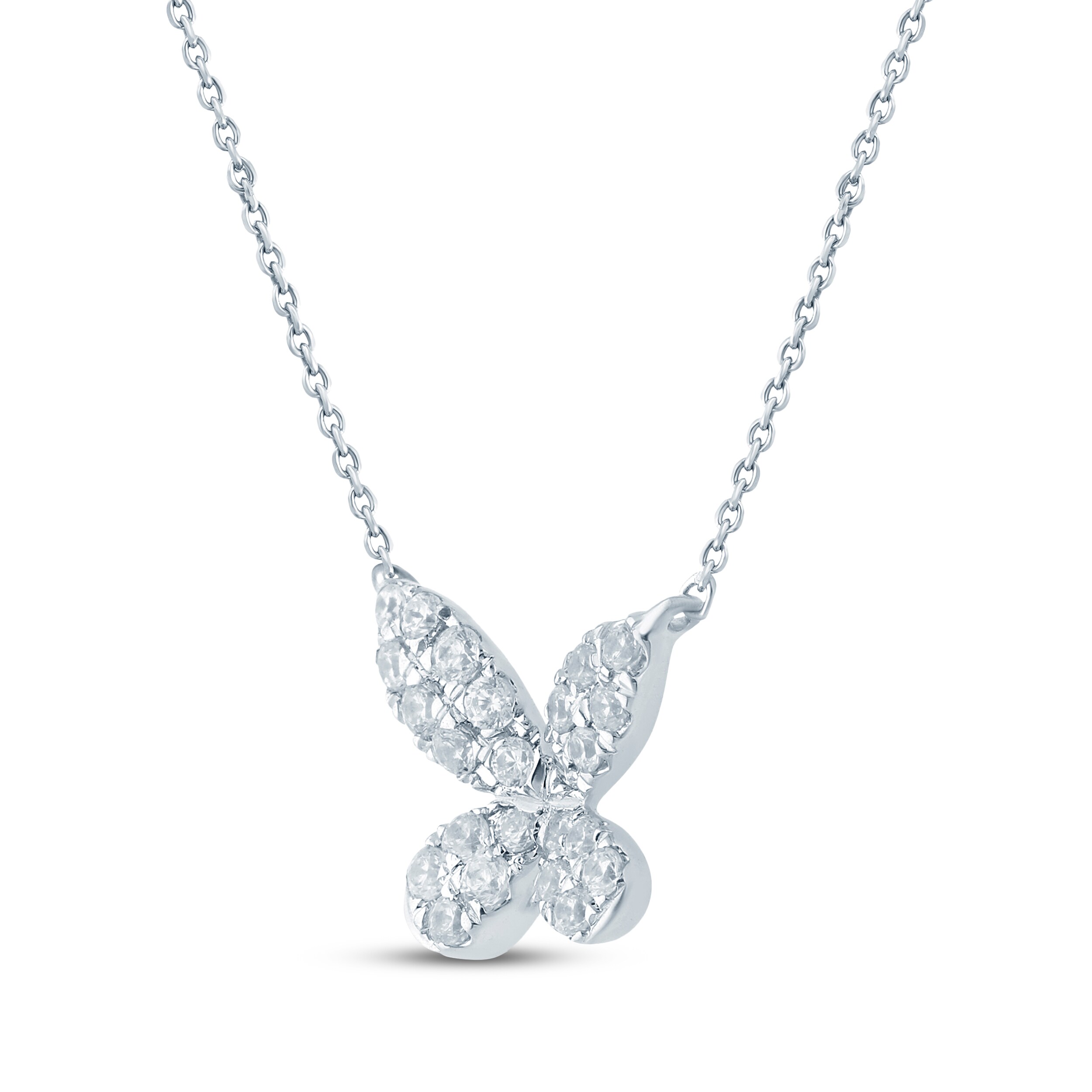 Monique Lhuillier Bliss Lab-Grown Diamond Butterfly Necklace 1/3