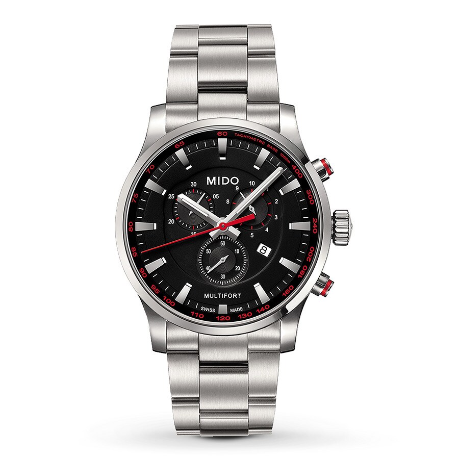 Mido Multifort Quartz Chronograph Men's Watch M0054171105100 | Jared