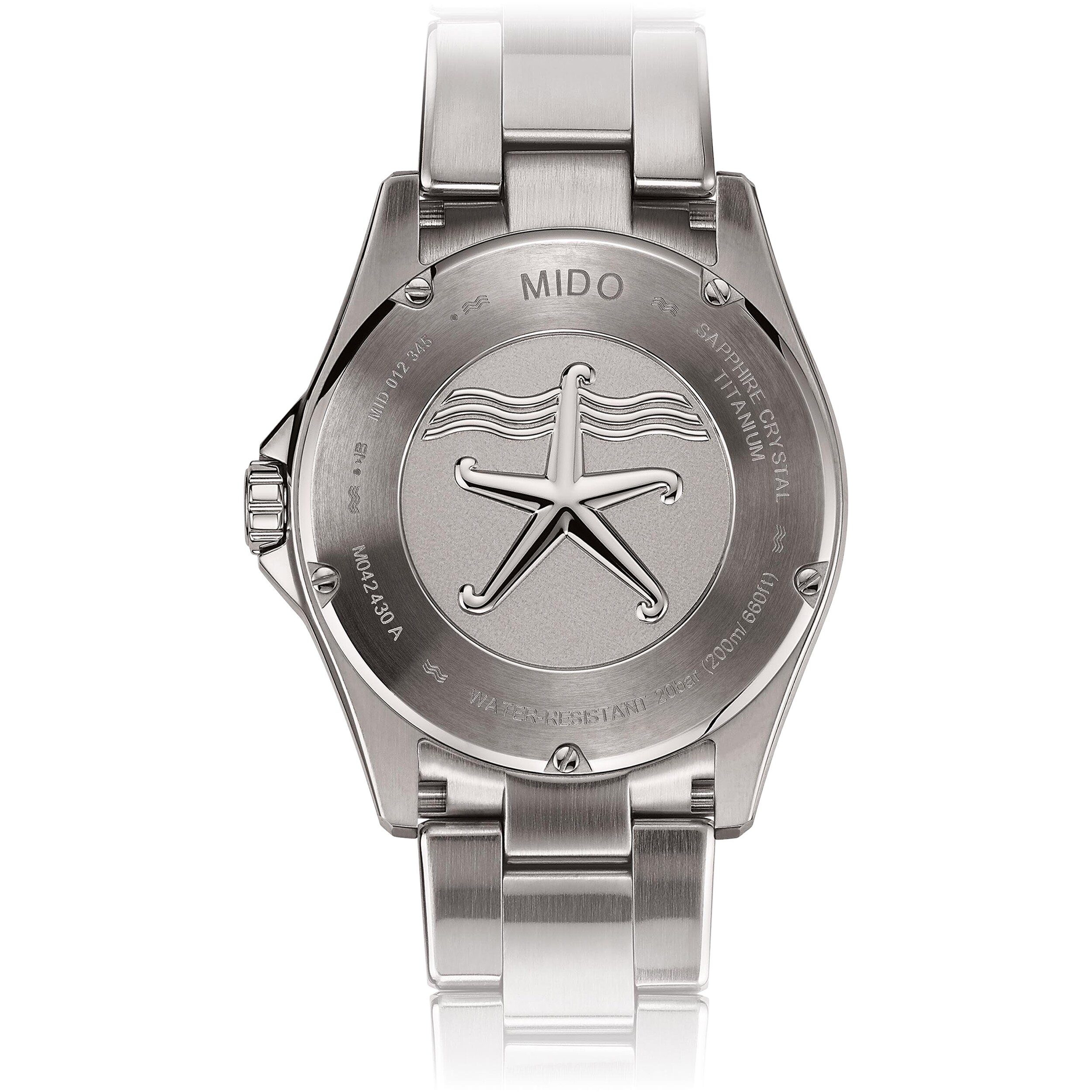 MIDO Ocean Star 200C Titanium Automatic Men's Watch M0424304405100