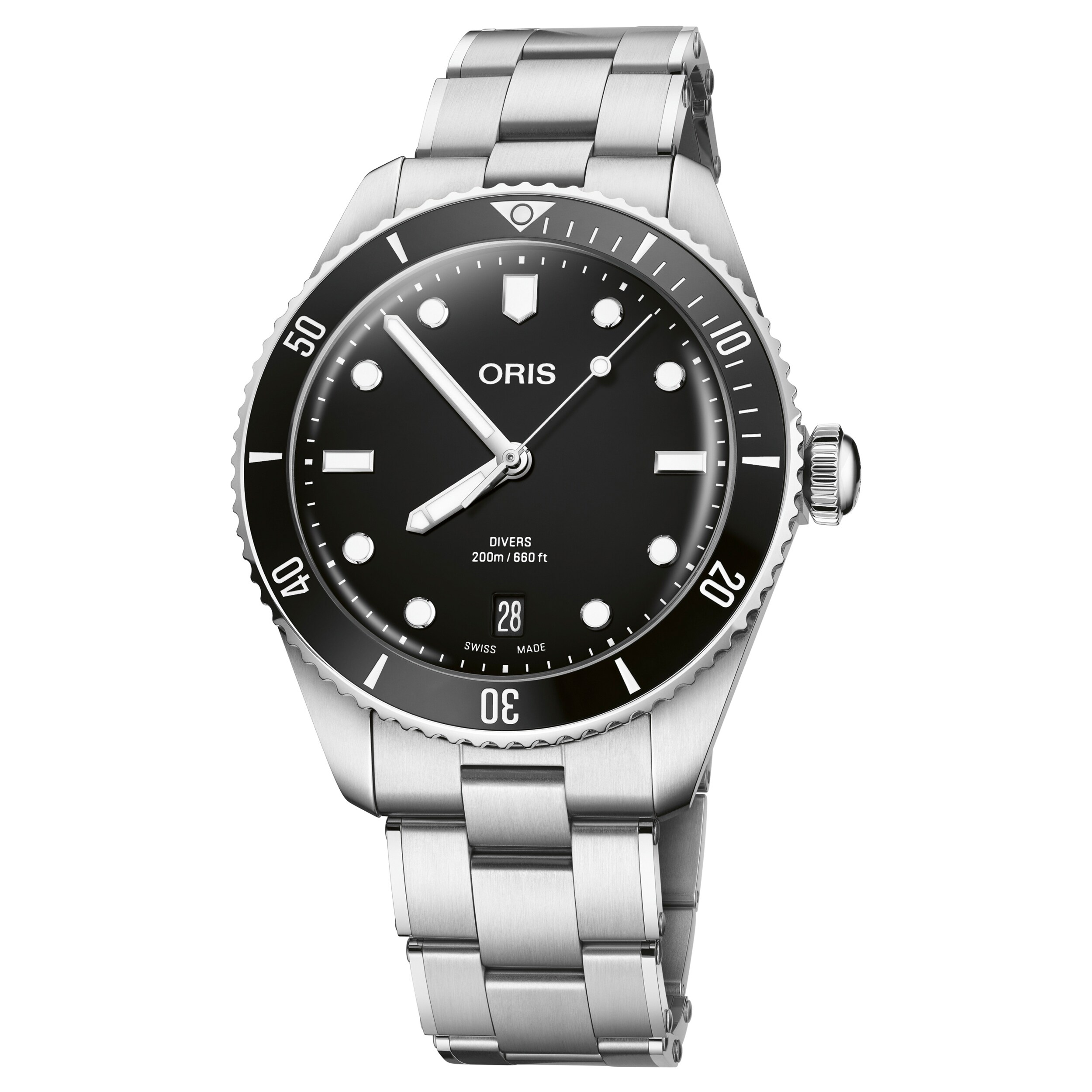 ロク Oris Divers Sixty-Five Men's Watch 01 733 7707 4355-07 8 20 17-PO