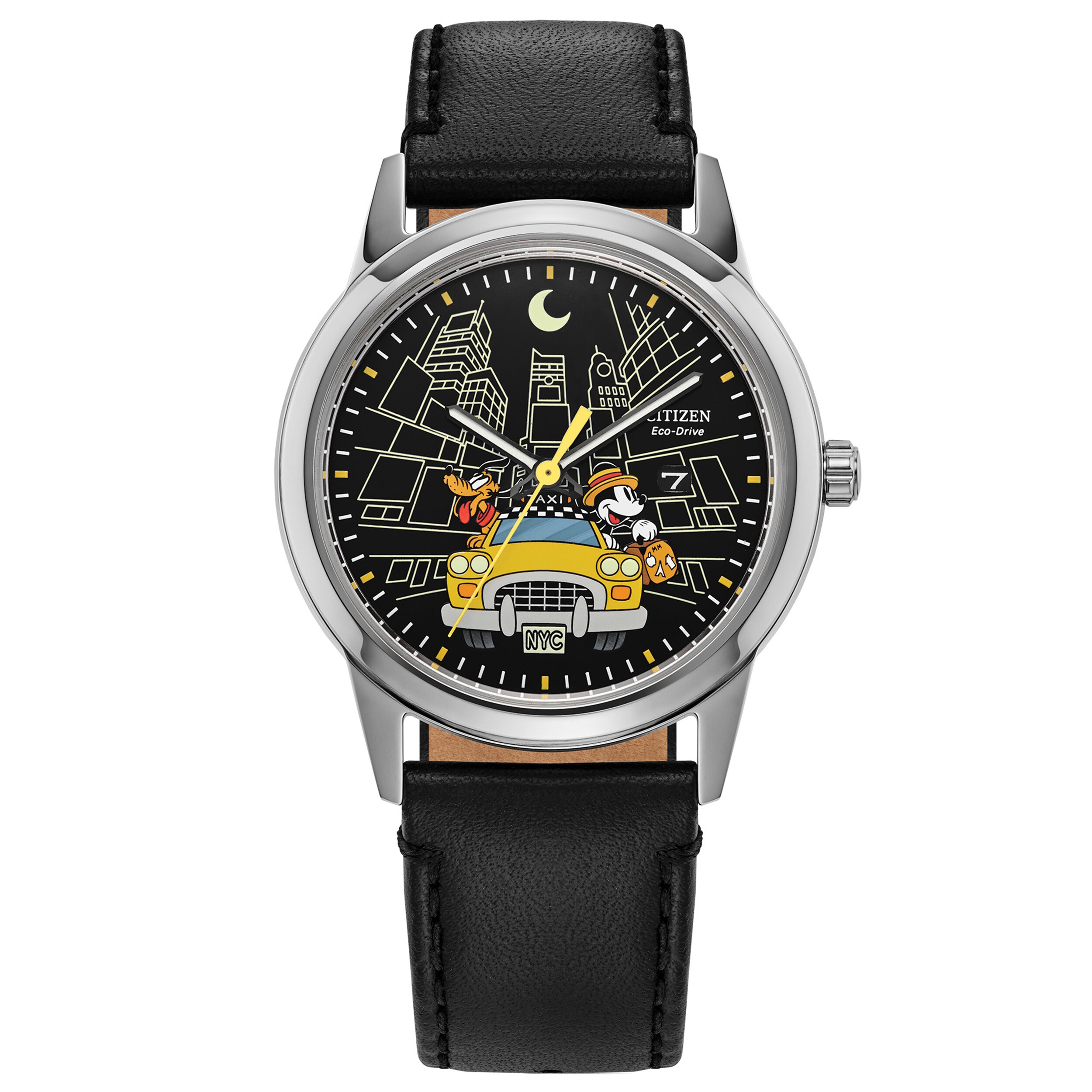 PLUTOさま専用 Citizen Disney Mickey Mouse & Pluto Take NYC Men's Watch AW1860