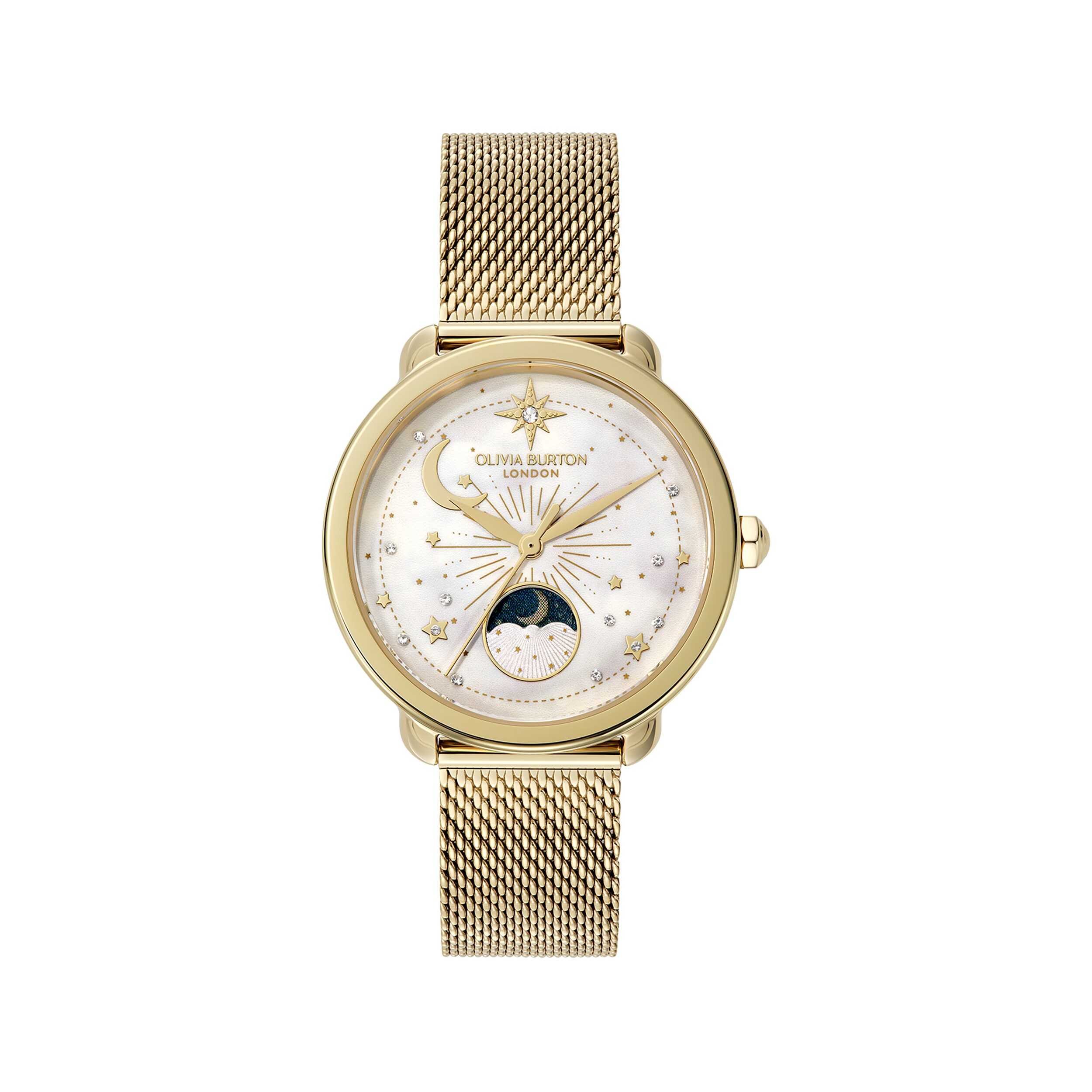Olivia Burton London Moonphase 34mm Women's Watch 24000299 | Kay