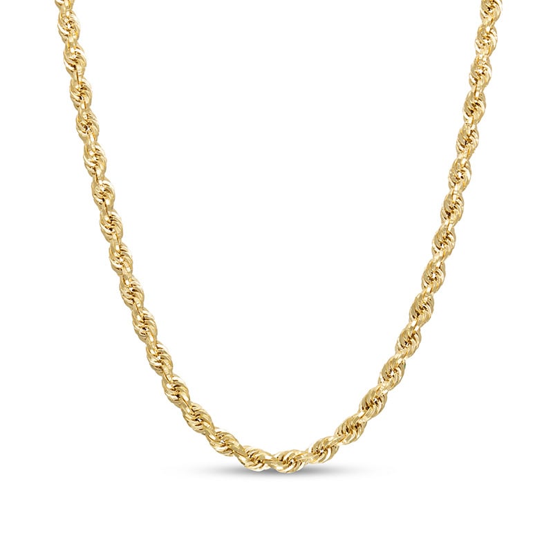 Previously Owned - 3.15mm Evergreen Rope Chain Necklace in Hollow