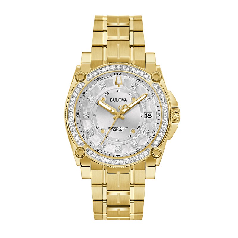 Previously Owned - Men's Bulova Precisionist Champlain 3/4 CT. T.W