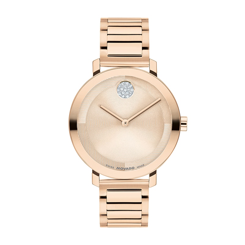 Previously Owned - Movado Bold® Evolution 2.0 Crystal Accent Rose