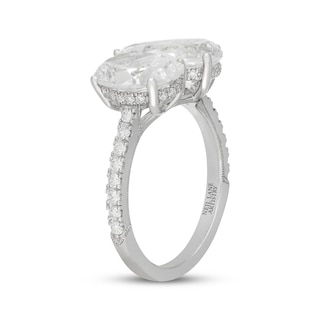 Neil Lane Artistry Oval-Cut Pear-Shaped Lab-Grown Diamond Toi et