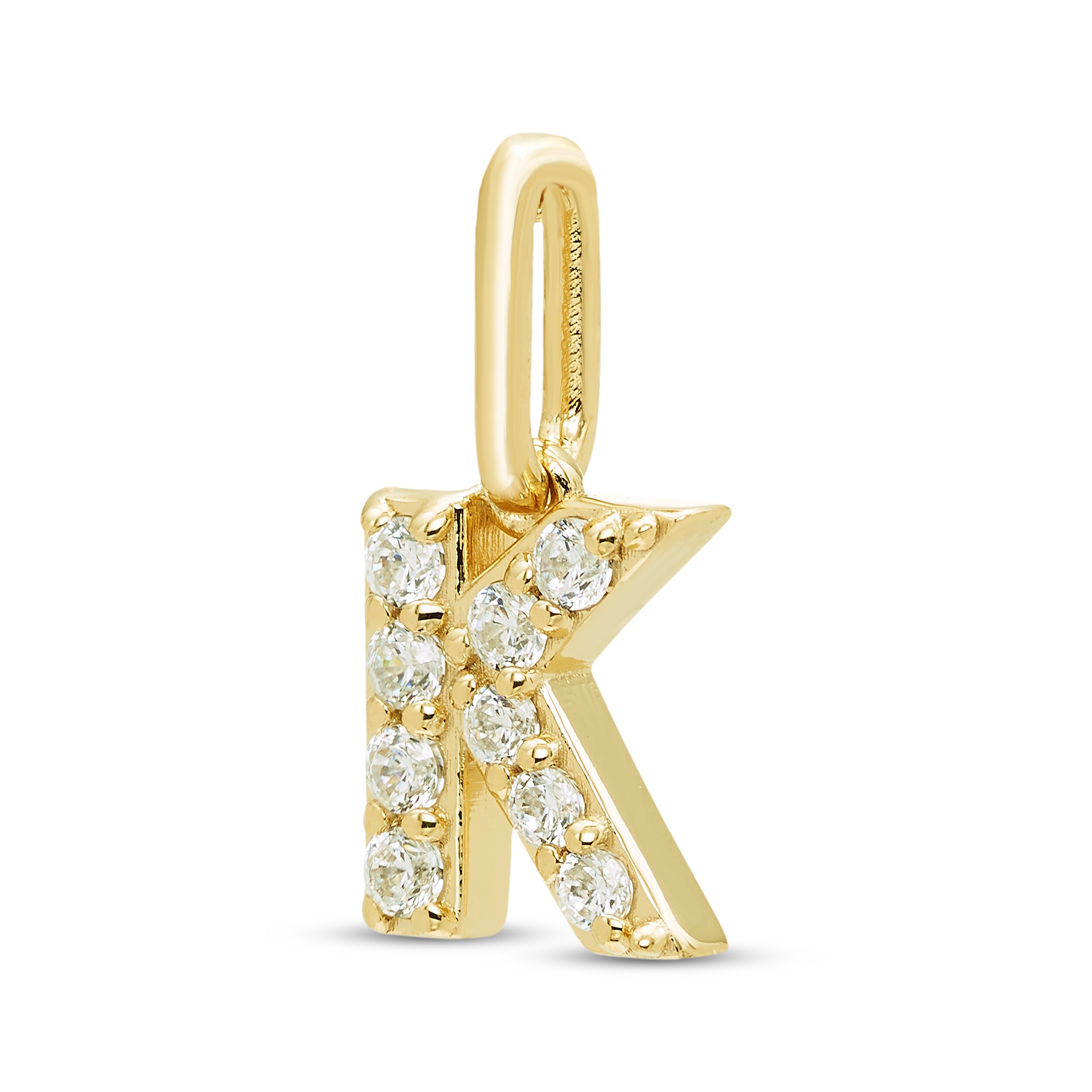 STUDIO BY KAY Lab-Grown Diamond Initial 