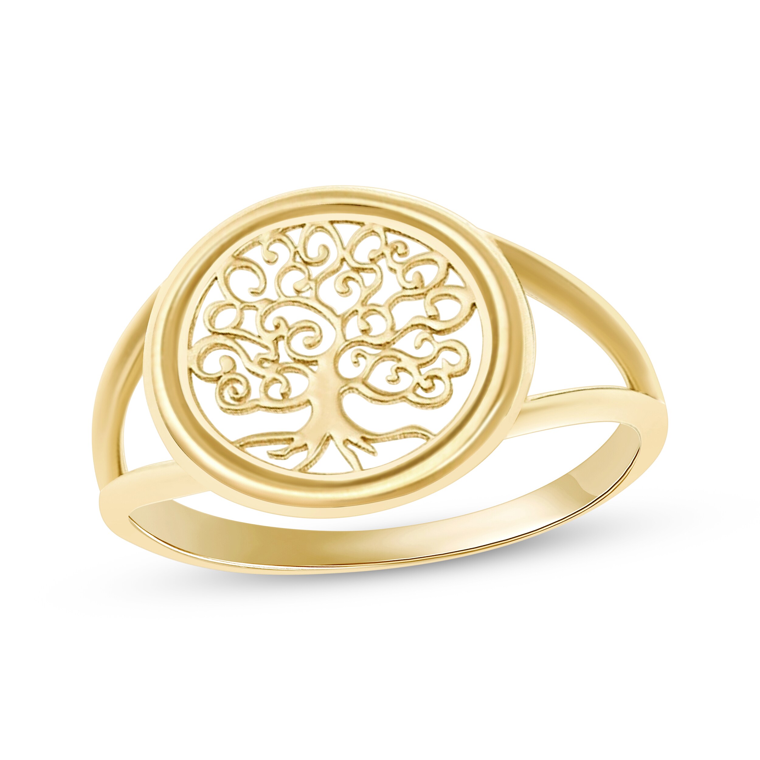 Tree of Life Ring 10K Yellow Gold | Kay