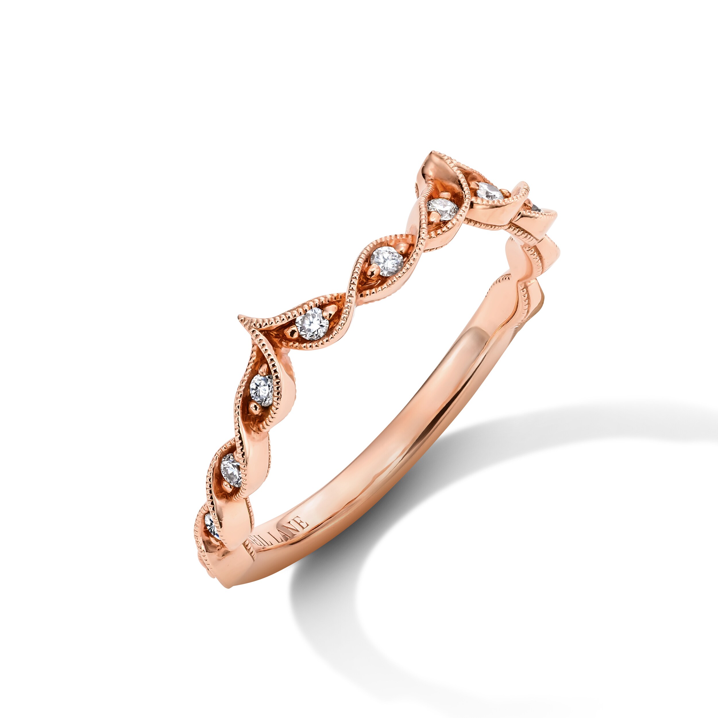 Neil Lane Pear-Shaped Diamond Engagement Ring 5/8 ct tw 14K Rose